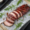 Sweet & Spicy BBQ Grilled Pork Tenderloin