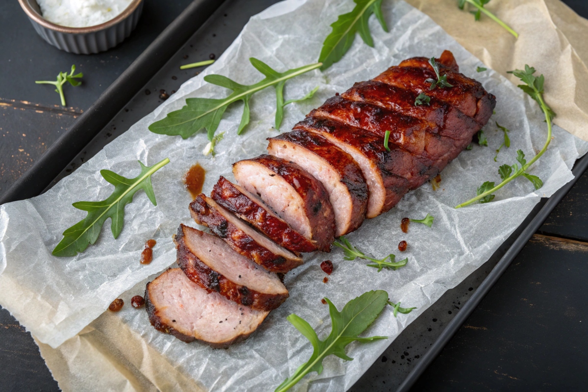 Sweet & Spicy BBQ Grilled Pork Tenderloin