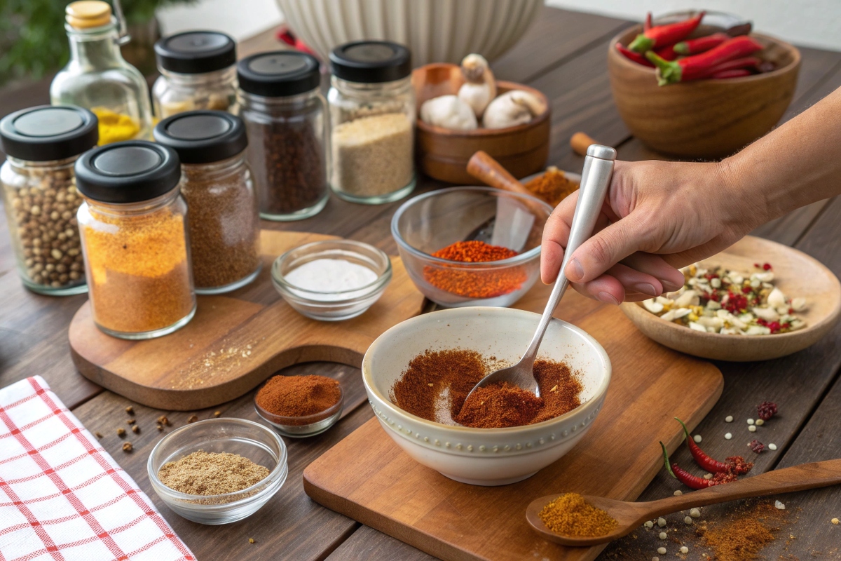 Make your very own BBQ spice rub and experiment with different blends to create your very own unique flavour